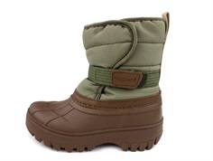 Bisgaard green snow boot Pacson with velcro and TEX